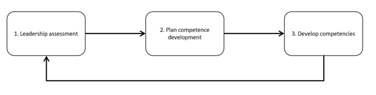 The three steps of developing leadership competencies